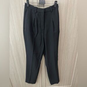 H&M Black Tailored Wide-Leg Pants – Size 0